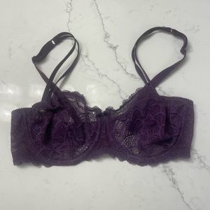 Purple lace Chantelle Bra